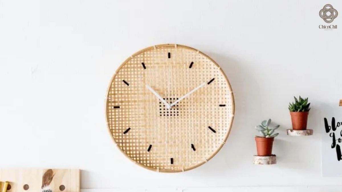 Pair wall clocks with framed prints to add structure and visual flow to empty walls.