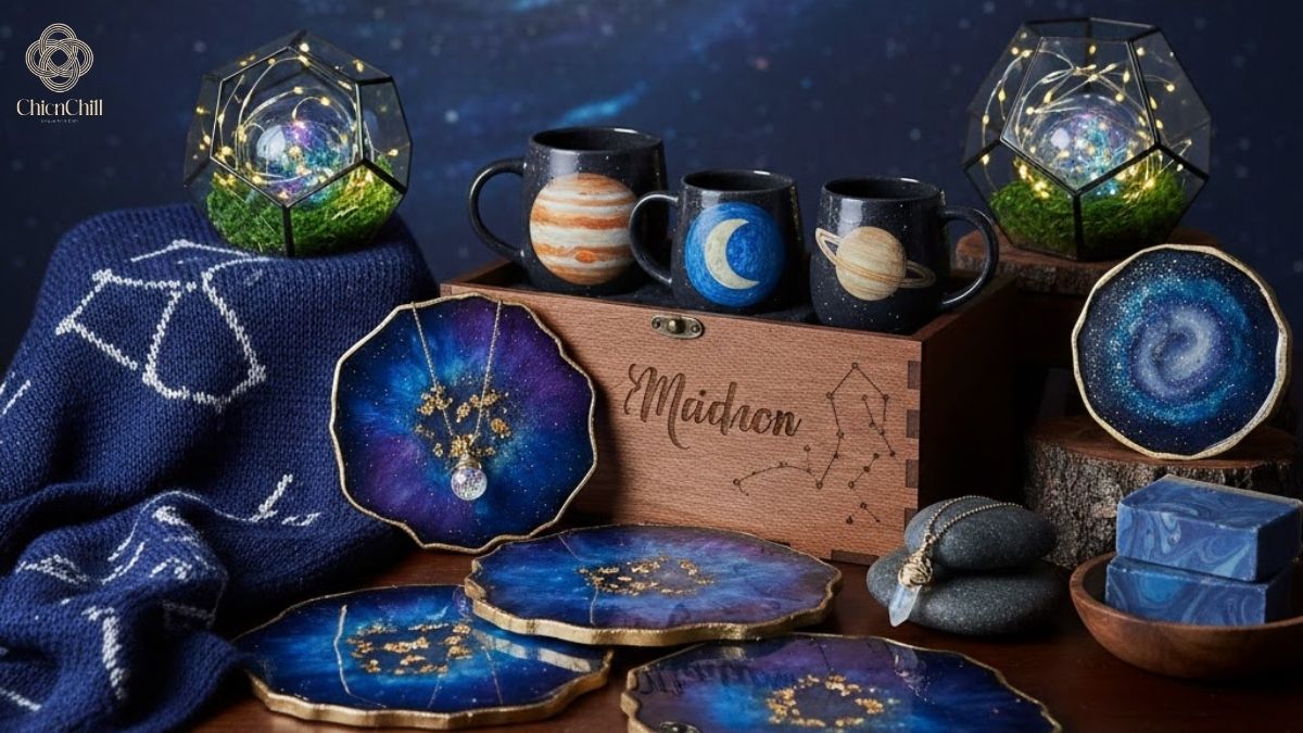 A handmade galaxy gift for those who carry the universe within.