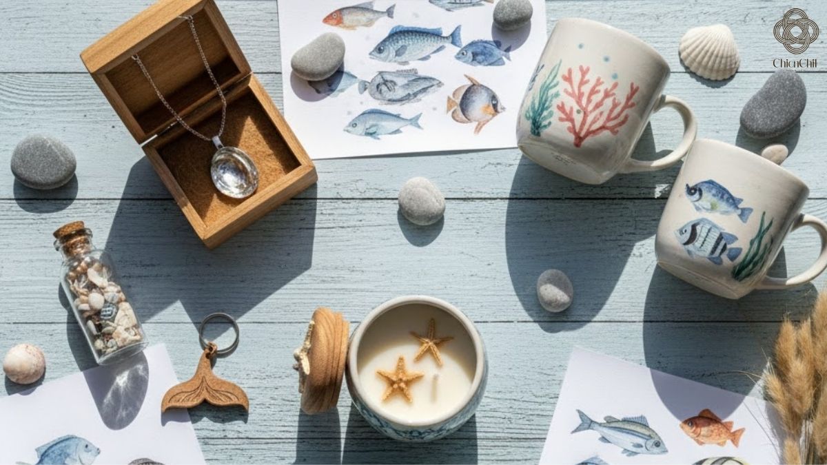 Coastal tones and handmade touches designed for slow, mindful living.