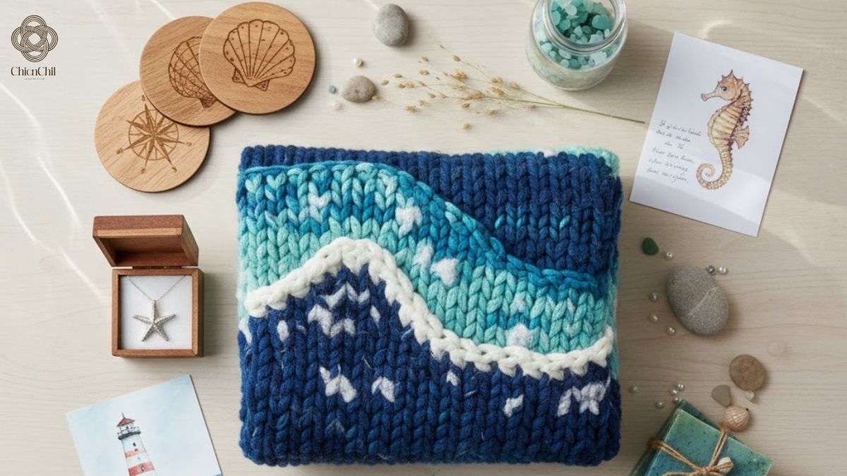 Ocean-inspired handmade pieces that bring a sense of calm and coastal charm.