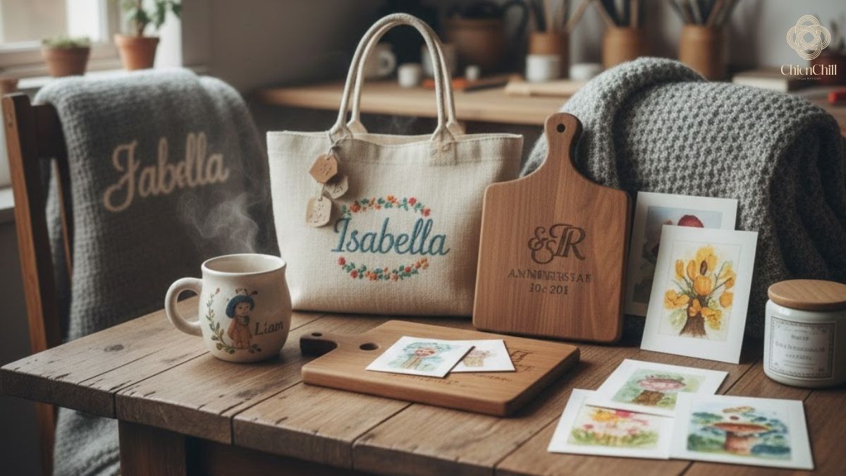 Personalized handmade pieces, thoughtfully crafted to celebrate meaningful moments.